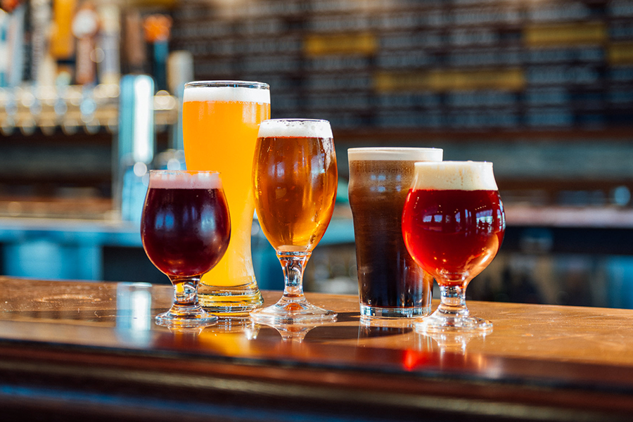 Drinking Glasses Can Shaped Glass Cups, 20 oz Beer Glasses