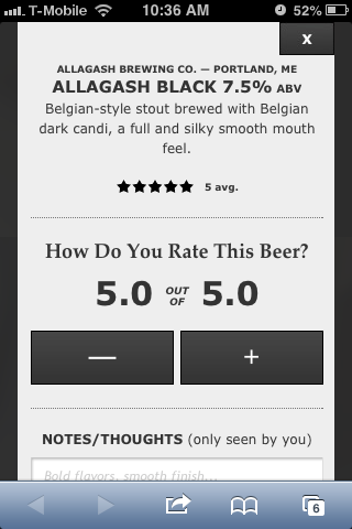 Rate Your Beer Tap Tracker Beer Ranking System screenshot_5