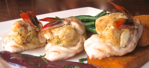 Chef Terminology - Butterfly Shrimp stuffed with Crab - South Branch Tavern Chicago