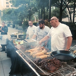 HH Backyard BBQ Cider Dinner_the party 2