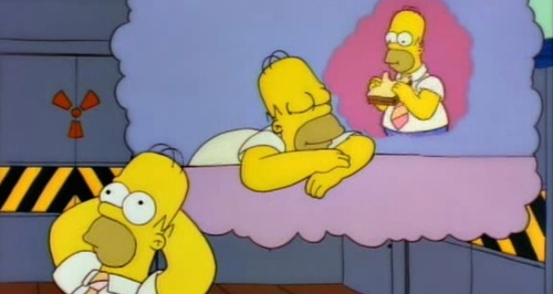 homer simpson dream